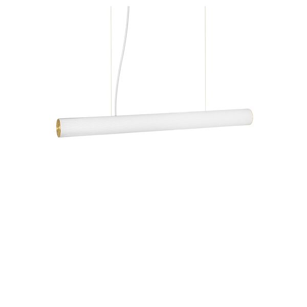 Suspension Vuelta II 100 Blanc/ Laiton
