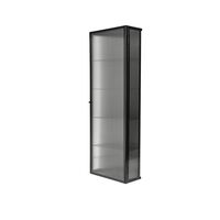 Haze Vegghengt Skap 35x100 Sort