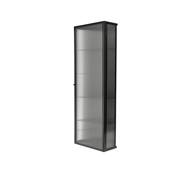 Haze Wandschrank 35x100 Schwarz