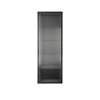 Haze Vegghengt Skap 35x100 Sort