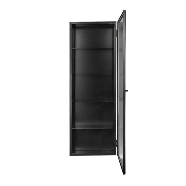Haze Wandschrank 35x100 Schwarz