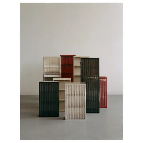 Haze Wandschrank 35x100 Schwarz