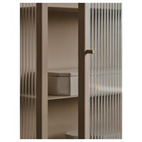 Haze Wall-Hung Cabinet 35x100 Cashmere