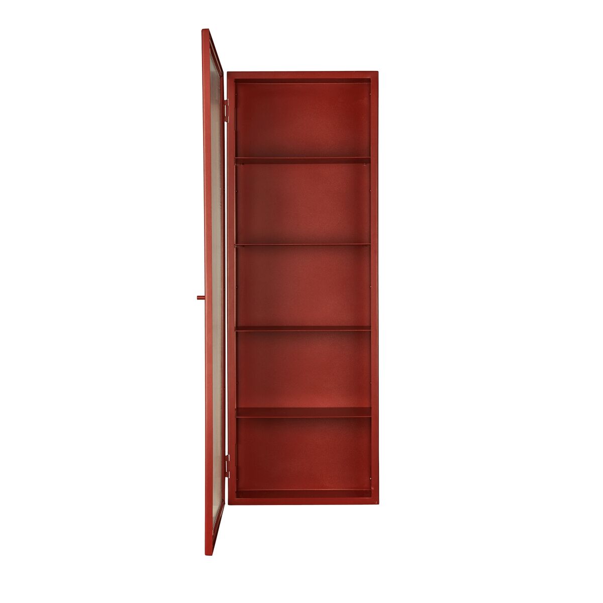 Haze Wall-Hung Cabinet 35x100 Oxide Red