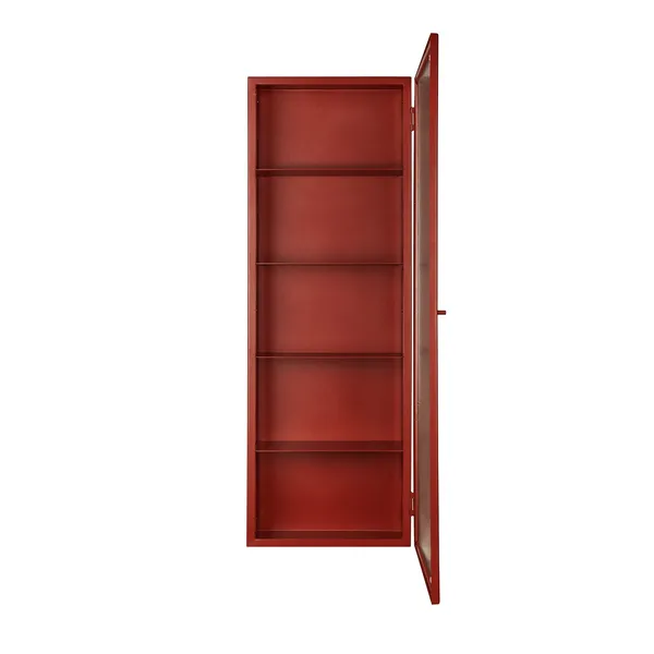 Haze Wall-Hung Cabinet 35x100 Oxide Red