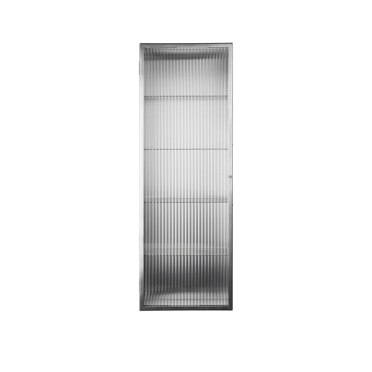 Armoire Murale Haze 35 x 100 cm en Acier Inoxydable