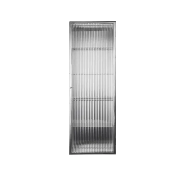 Haze Wandschrank 35x100 Edelstahl