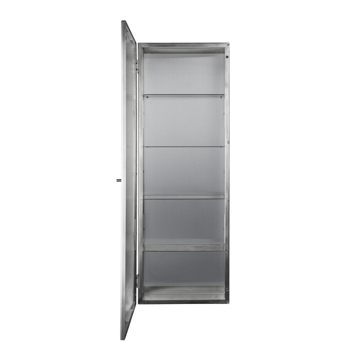 Armoire Murale Haze 35 x 100 cm en Acier Inoxydable