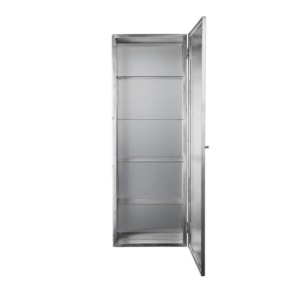 Haze Wandschrank 35x100 Edelstahl