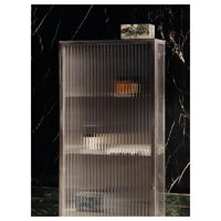 Armoire Murale Haze 35 x 100 cm en Acier Inoxydable