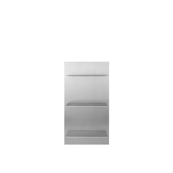 Storage Triple Wall Shelf Piccolo in Alluminio