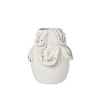 Drisca Vase H23 Off White