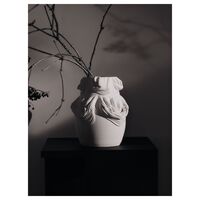 Drisca Vase H23 Off White
