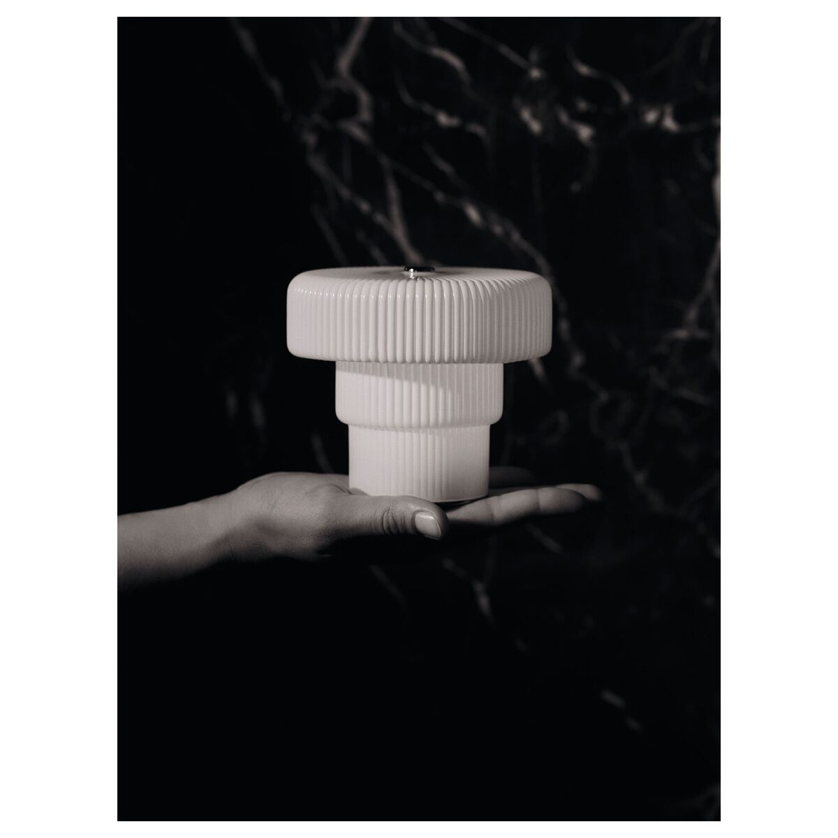 Ripple Draagbare Lamp H10 Wit