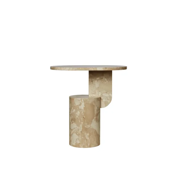 Insert Side Table Stone/ Sand