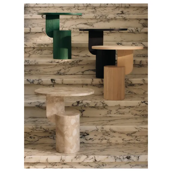 Insert Side Table Stone/ Sand