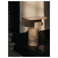 Insert Side Table Stone/ Sand