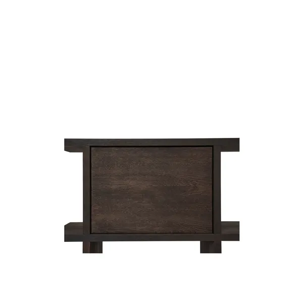 Kona Bookcase Dark Stained Oak