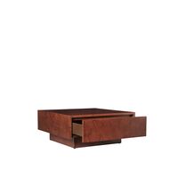 Burl Storage Couchtisch, Dunkel Gebeiztes Wurzelholz