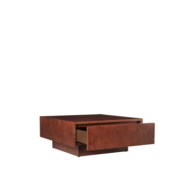 Burl Storage Couchtisch, Dunkel Gebeiztes Wurzelholz