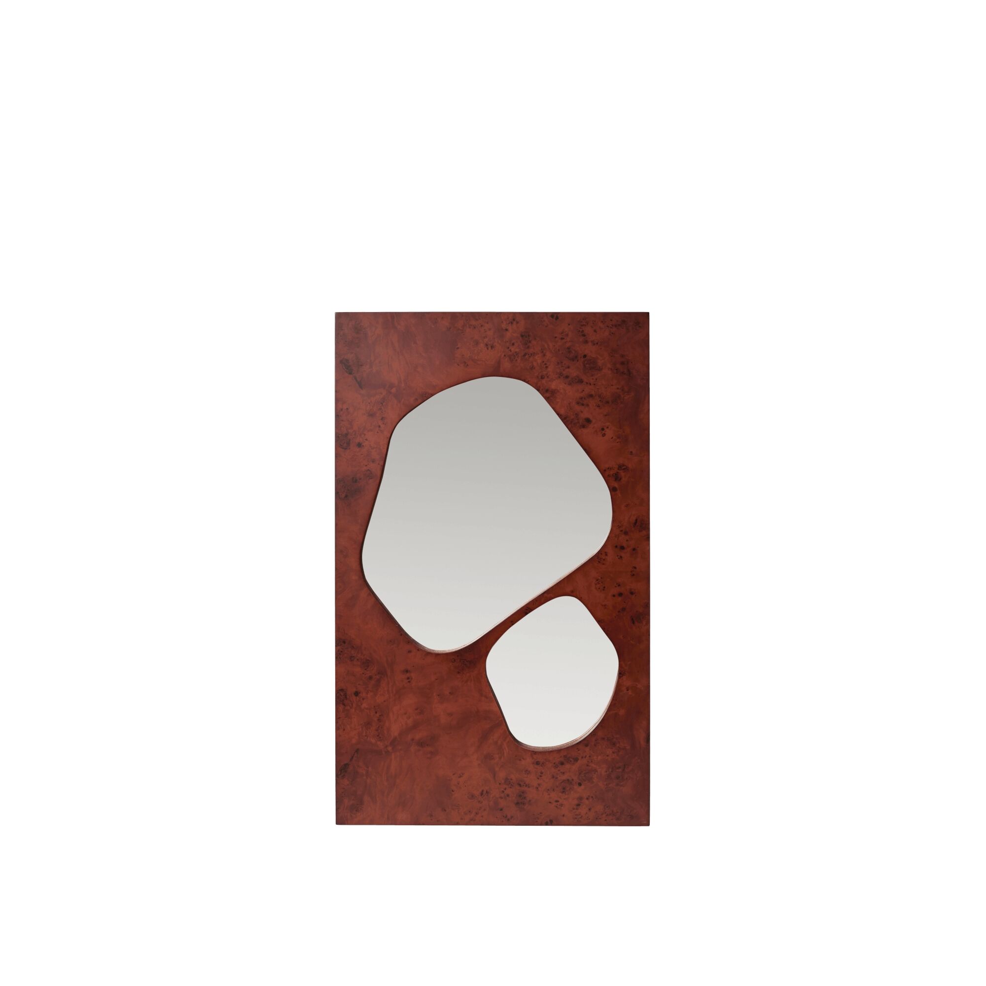 Folia Spejl H82 Mrkbejdset Rodtr