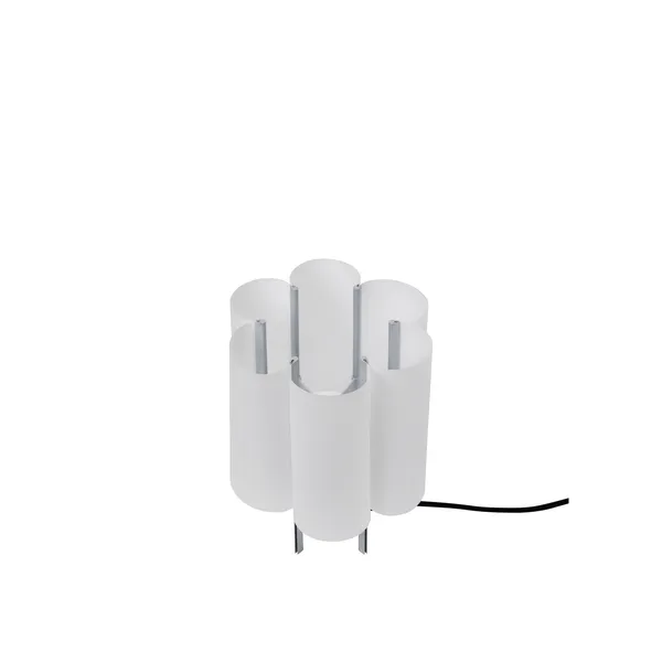 Boe Table Lamp H28 Silver/Natural