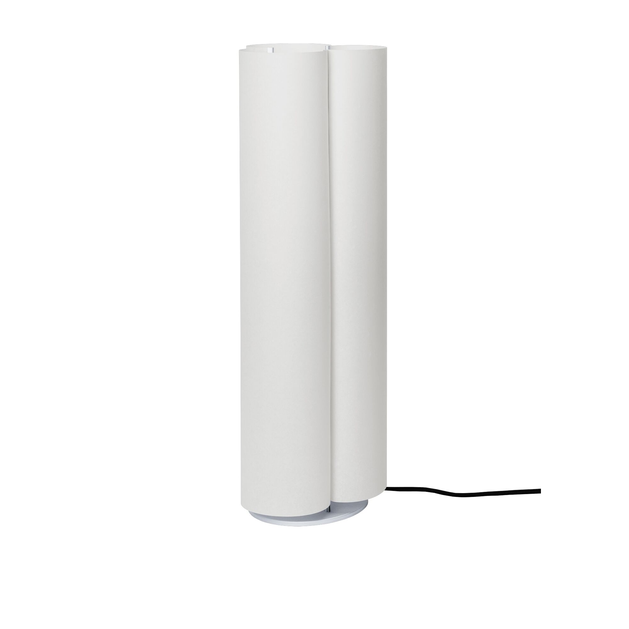Boe Golvlampa H80 Silver/Naturf&auml;rgad