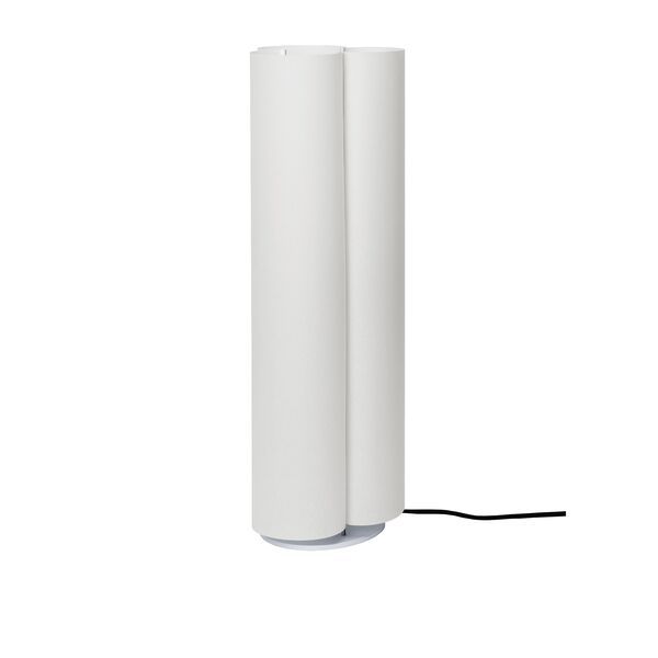 Boe Vloerlamp H80 Zilver/ Naturel