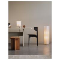 Boe Floor Lamp H80 Silver/Natural