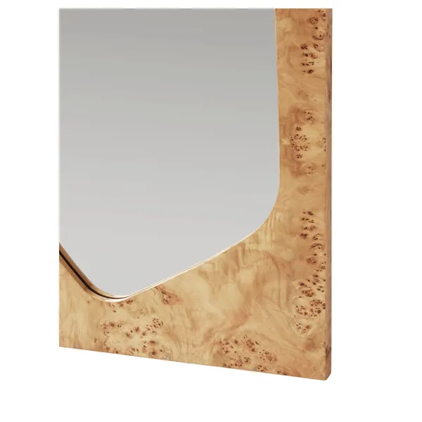 Folia Mirror H135 Natural Root Wood