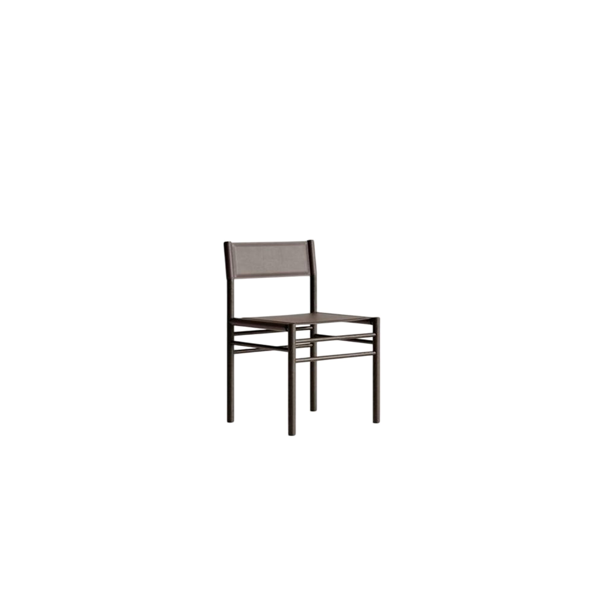 Ferra Spisebordsstol Mrkbejdset Eg/Sevilla Kalato Dark Brown