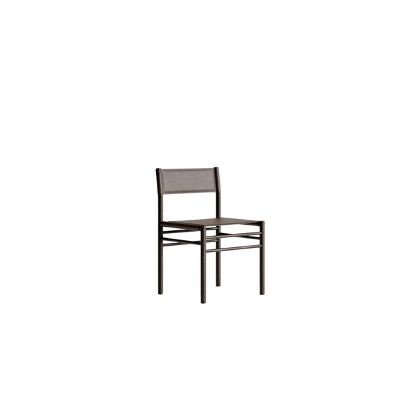 Ferra Dining Chair Dark Stained Oak/Sevilla Kalato Dark Brown