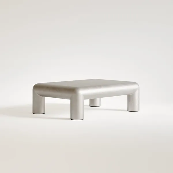 Table basse Cubio 110x80 Brut