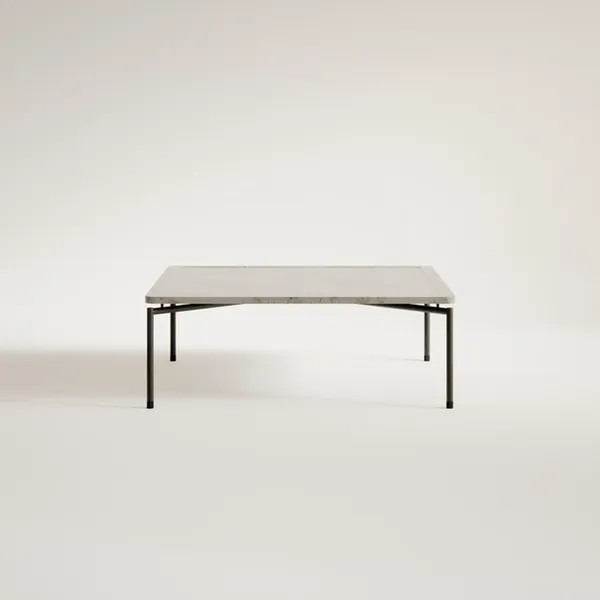 Dapple Coffee Table Square Moleanos Limestone