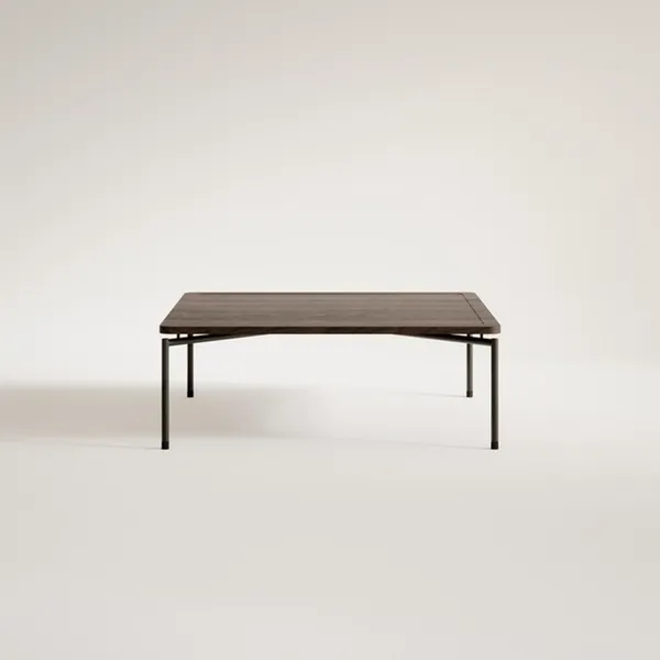 Dapple Coffee Table Square Dark Stained Oak