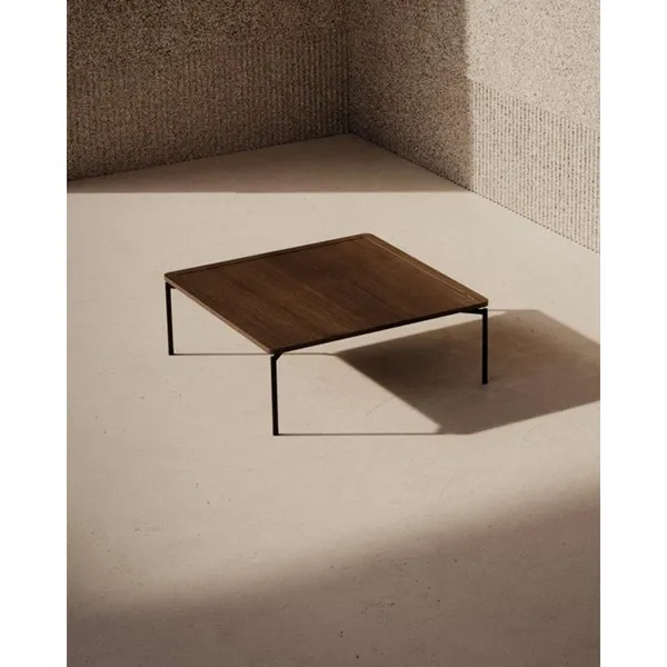 Dapple Coffee Table Square Dark Stained Oak