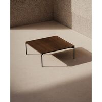 Dapple Coffee Table Square Dark Stained Oak