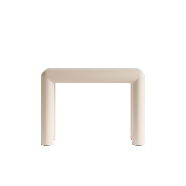 Mesa Consola Cubio de PREMARKIVET, Beige Claro Semibrillante