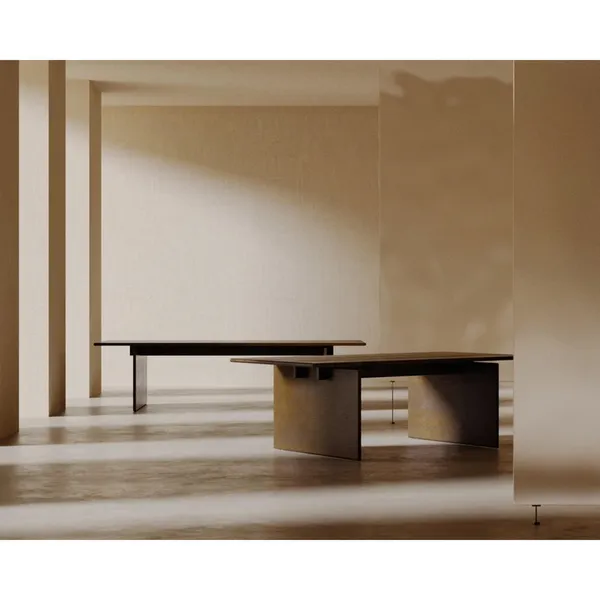 Nomen Dining Table L290 Dark Stained Oak
