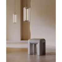 PREMARKIVET Cubio Side Table Semi-Gloss Light Beige