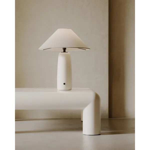 Baton Table lamp High-Gloss Light Beige