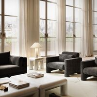 Baton Table lamp High-Gloss Light Beige