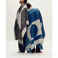 Big Logo Rug Pale Beige/Umber Brown