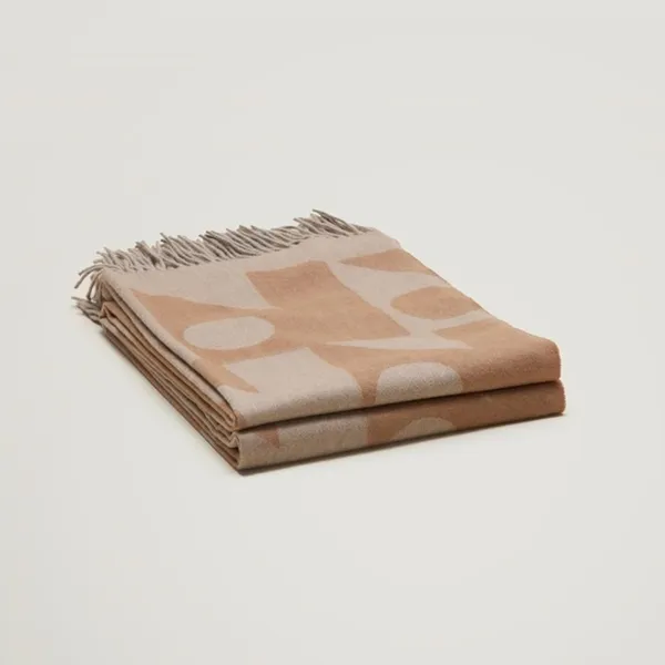 Logo-Teppich, Helltaupe/ Braun