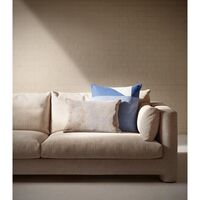 Coussin Grand Logo 55x55 Beige clair/Beige Sable