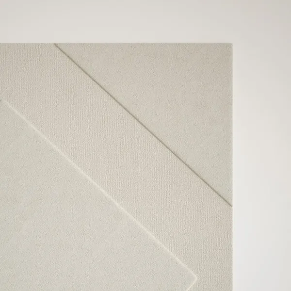 Path Rug 200x300 Bone White