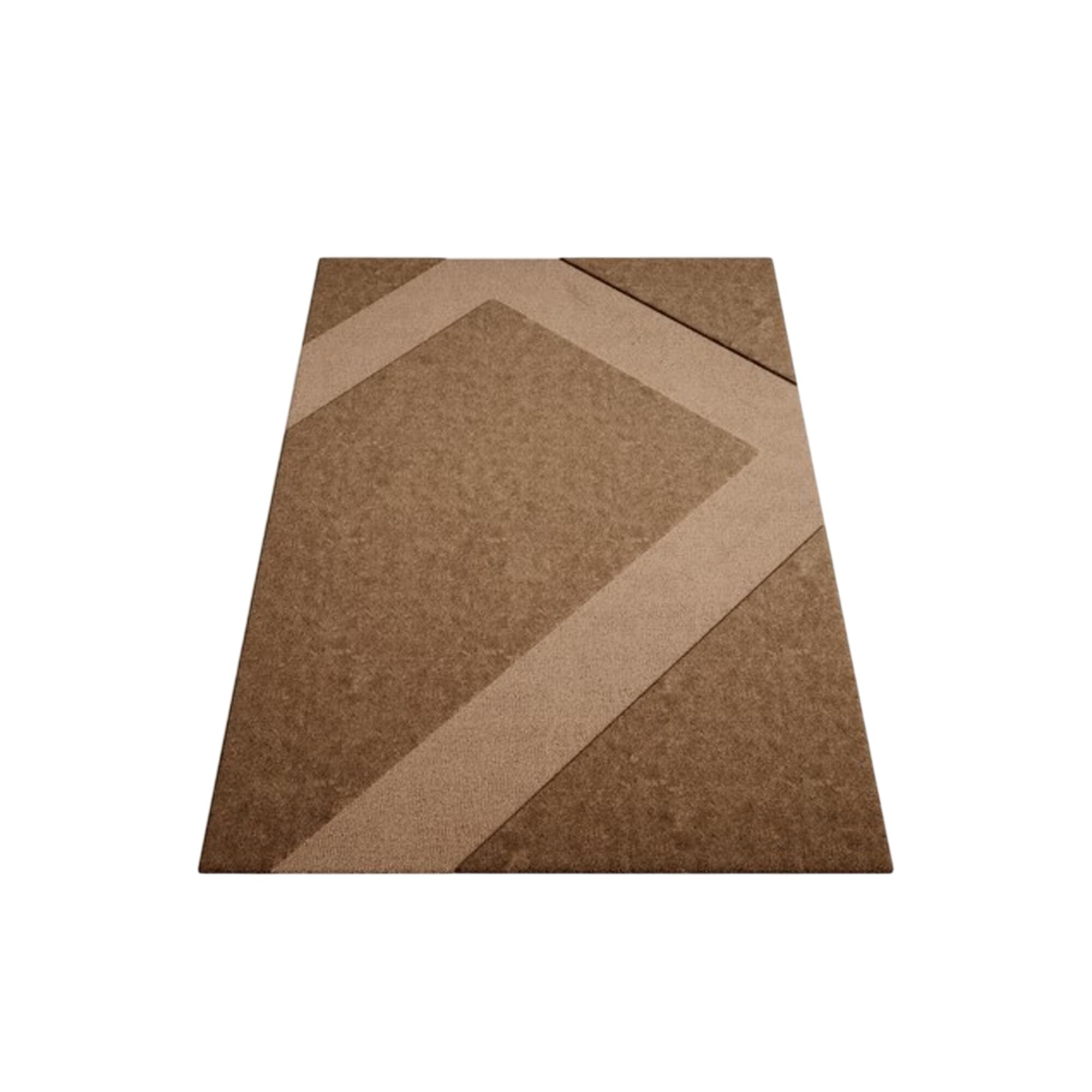 Path Gulvtppe 200x300 Nutmeg Brown