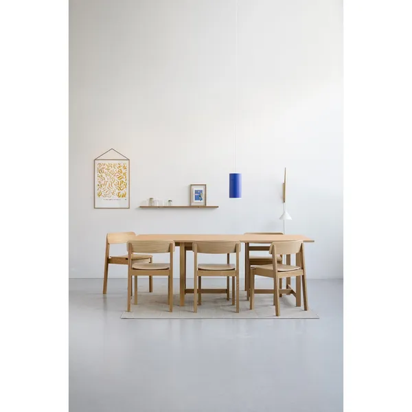 Rectangular Dining Table 160x90 Muted Peach