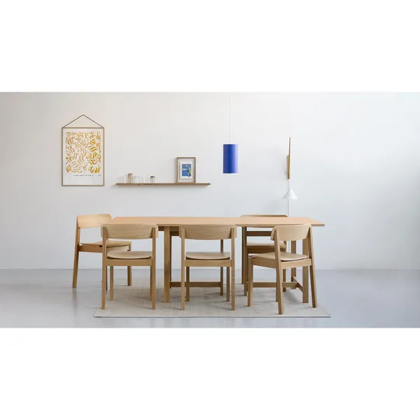 Rectangular Dining Table 160x90 Muted Peach