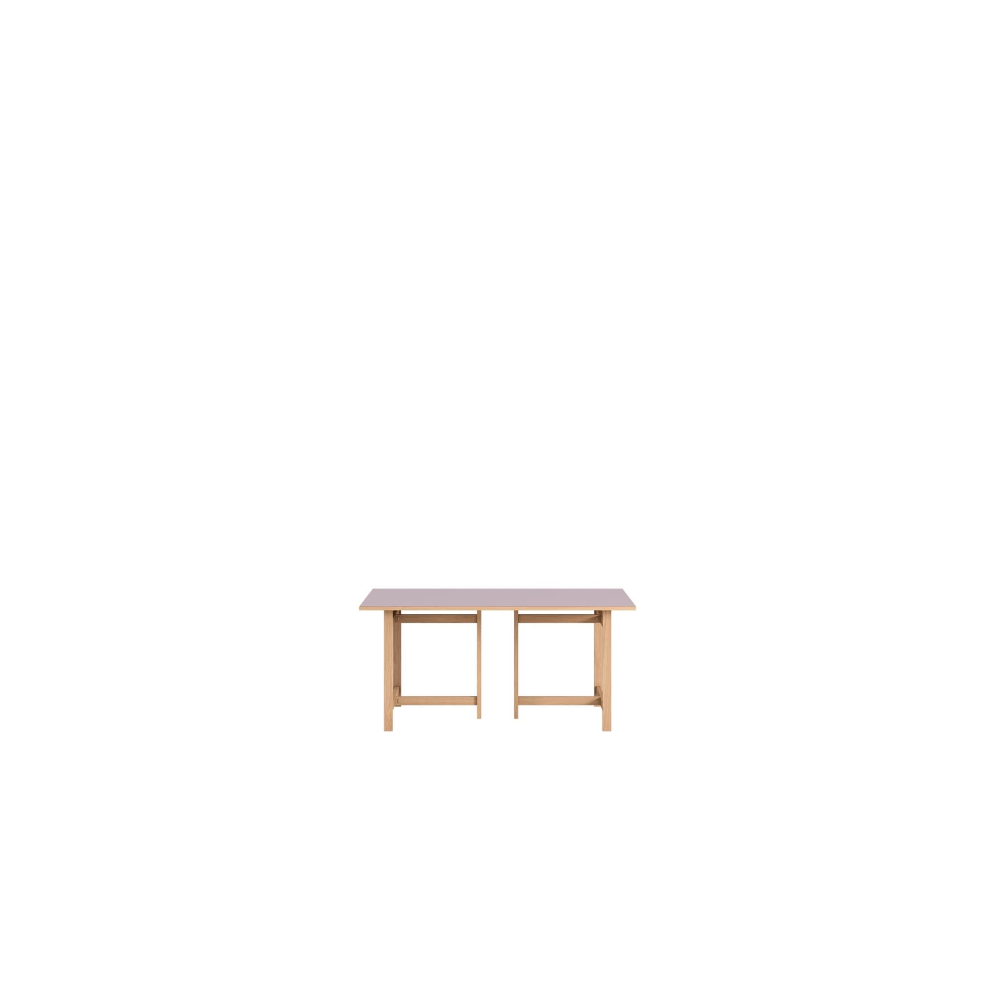 Rektangulært Spisebord 160×90 Myk Lilla
